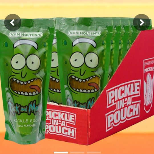 Van Holten's Rick and Morty Pickle Rick Jumbo Pickle In A Pouch