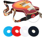 2 Silicone World pcs. Silicone Guitar Strap Buckle Non-slip Gasket Electric Guitar Bass Wooden Guitar Strap Buckle Accessories