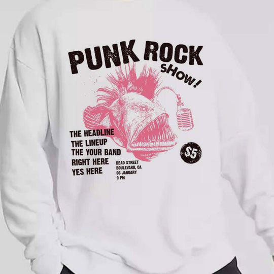 New- Punk Rock sweatshirt