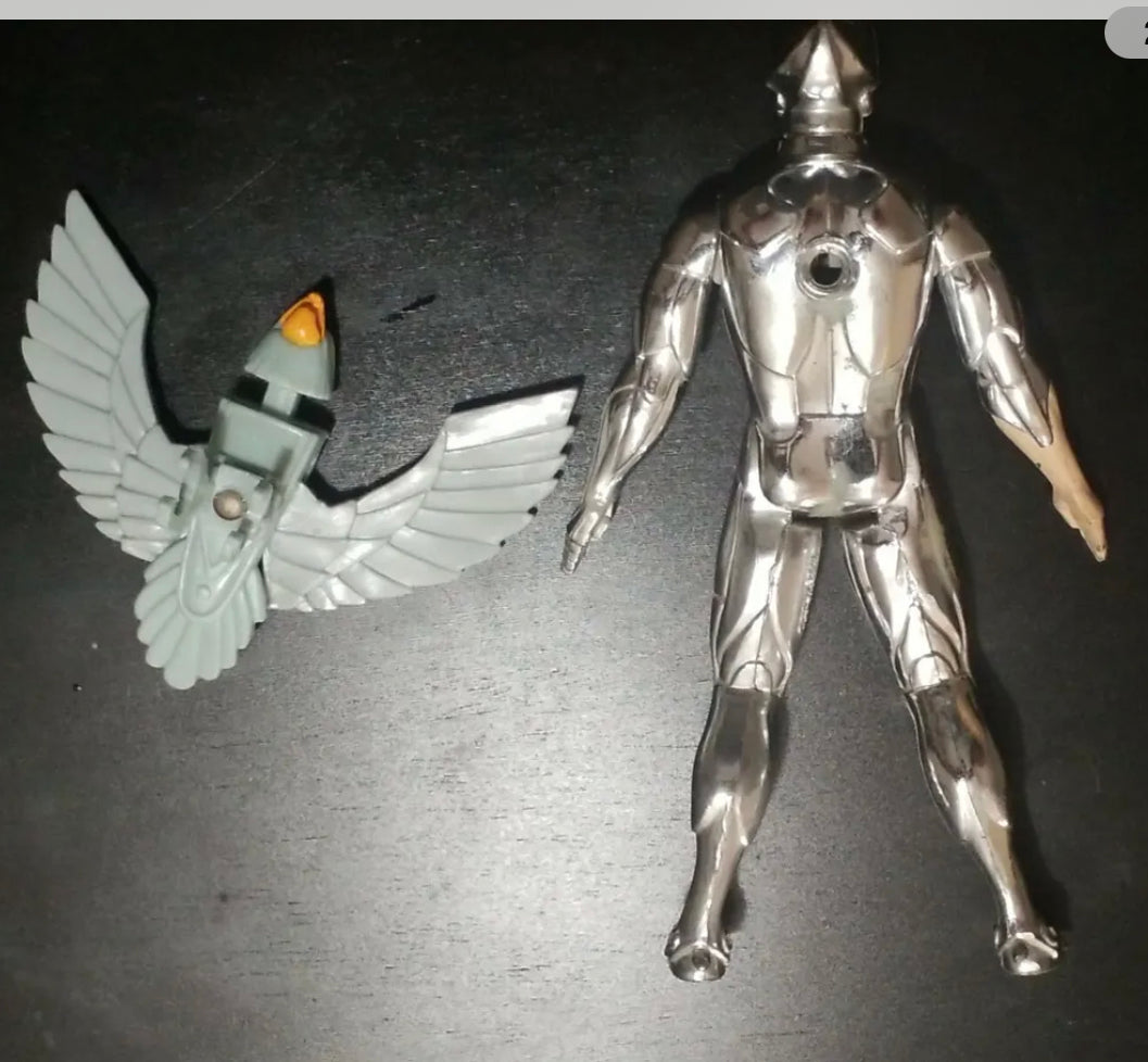 Silverhawks Quicksilver et Tally Hawk Figurines Kenner 1986 Telepix
