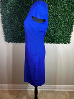 Woman’s Blue Dress